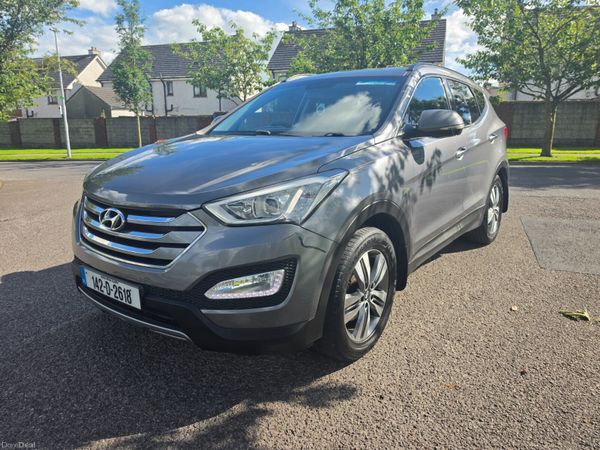 Hyundai Santa Fe SUV, Diesel, 2014, Silver