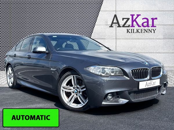 BMW 5-Series Saloon, Diesel, 2016, Grey