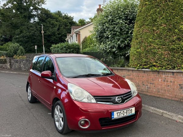 Nissan Note MPV, Petrol, 2013, Red