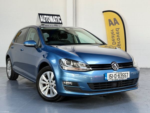 Volkswagen Golf Hatchback, Petrol, 2015, Blue