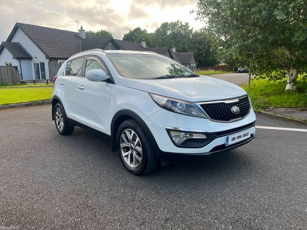 Kia Sportage SUV, Diesel, 2015, White