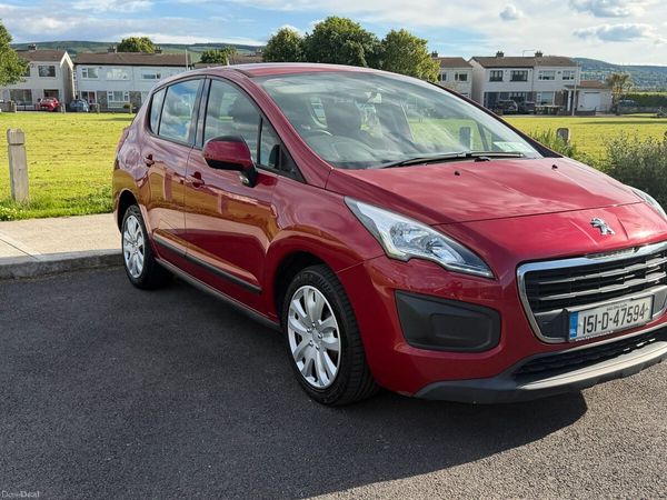 Peugeot 3008 SUV, Diesel, 2015, Red