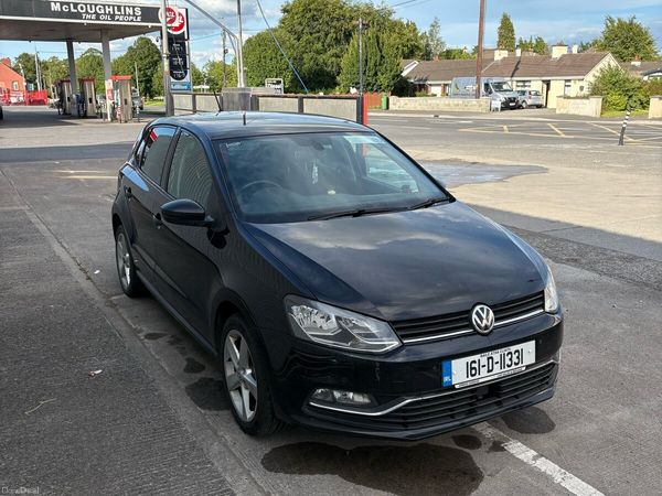 Volkswagen Polo Hatchback, Petrol, 2016, Black