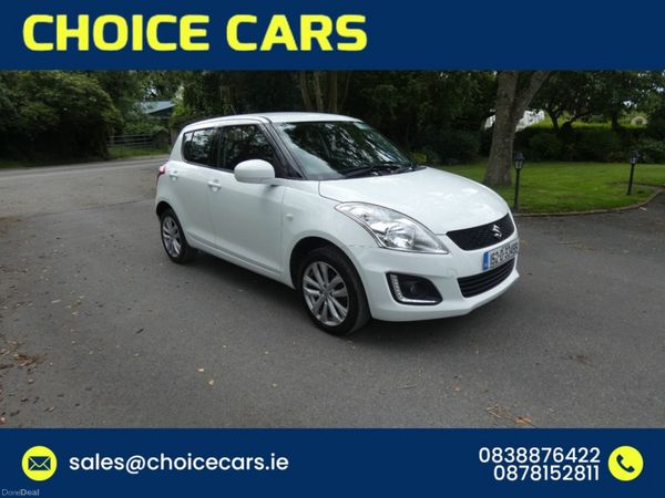 Suzuki Swift Hatchback, Petrol, 2015, White