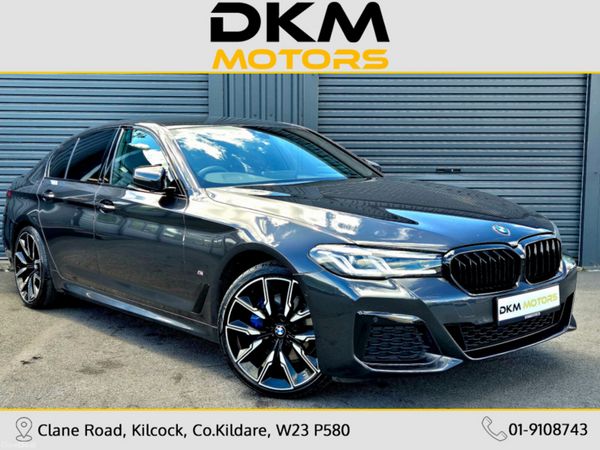 BMW 5-Series Saloon, Petrol Plug-in Hybrid, 2021, Grey