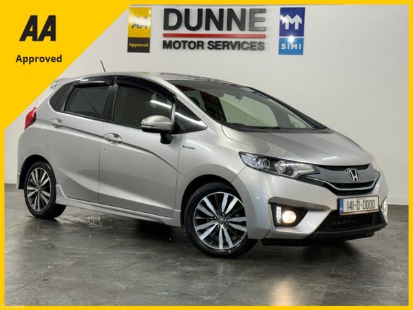 Honda Fit Hatchback, Petrol Hybrid, 2014, Silver
