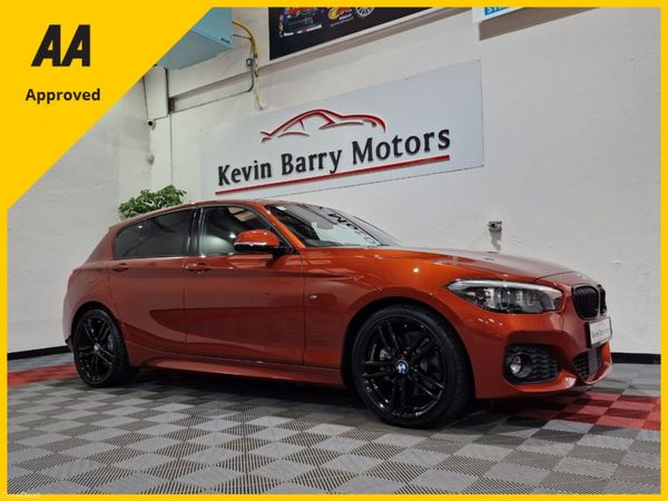 BMW 1-Series Hatchback, Diesel, 2019, Orange