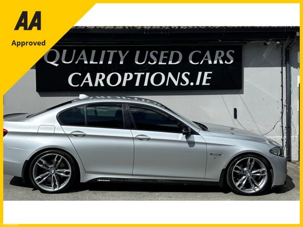BMW 5-Series Saloon, Diesel, 2015, Silver