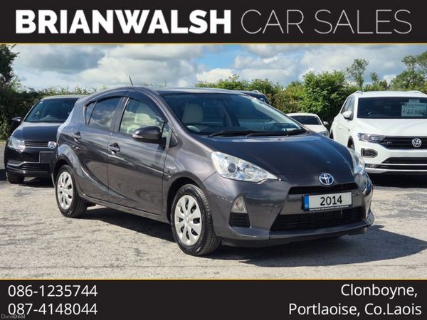 Toyota Aqua Hatchback, Petrol Hybrid, 2014, Grey