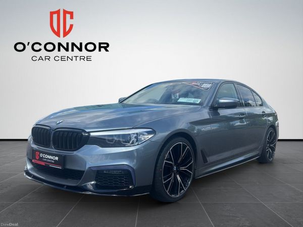 BMW 5-Series Saloon, Diesel, 2019, Blue
