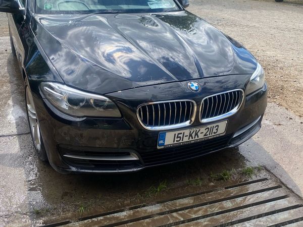 BMW 5-Series Saloon, Diesel, 2015, Black