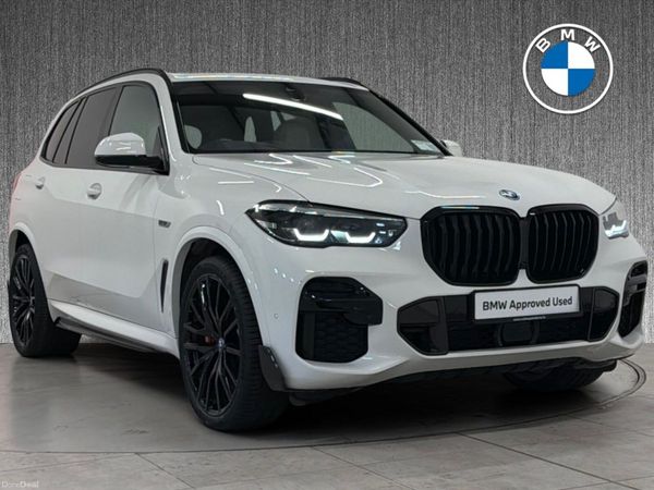 BMW X5 SUV, Petrol Plug-in Hybrid, 2022, White