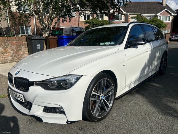 BMW 3-Series Estate, Diesel, 2017, White