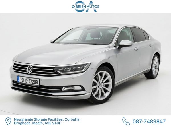 Volkswagen Passat Saloon, Diesel, 2019, Silver