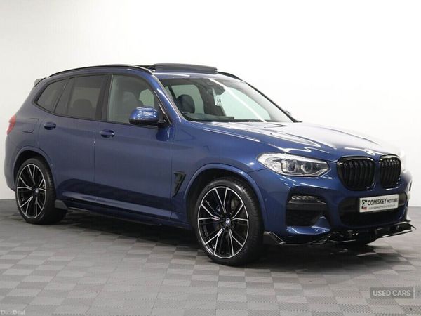 BMW X3 SUV, Petrol Hybrid, 2021, Blue