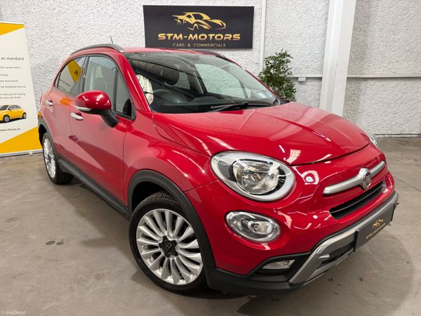 Fiat 500X SUV, Diesel, 2016, Red