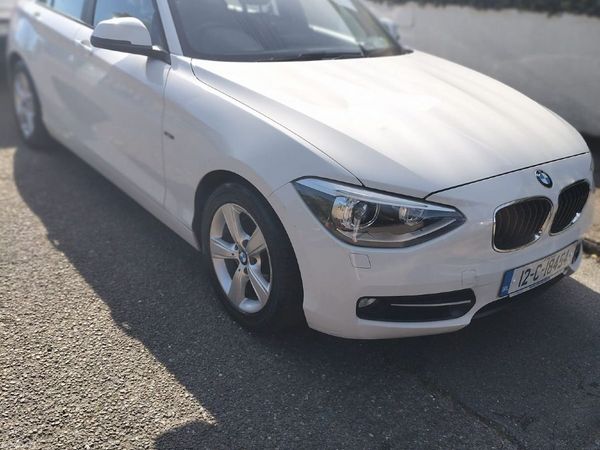 BMW 1-Series Hatchback, Petrol, 2012, White