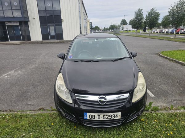 Opel Corsa Hatchback, Petrol, 2008, Black