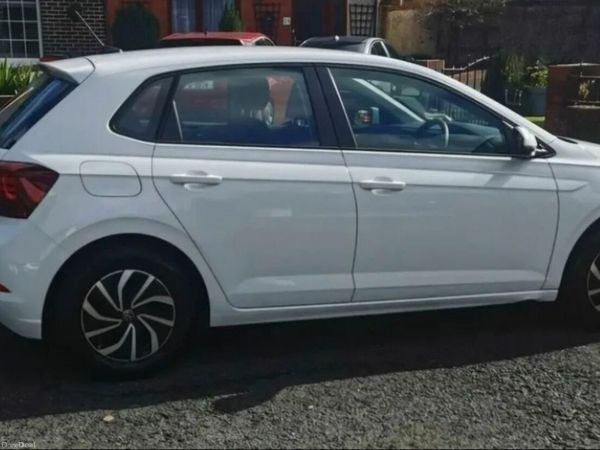 Volkswagen Polo Hatchback, Petrol, 2022, White