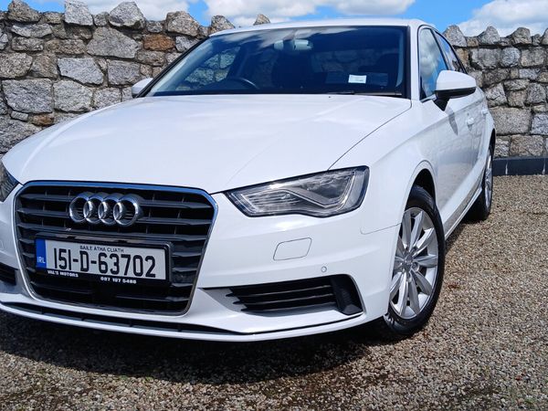 Audi A3 Saloon, Petrol, 2015, White