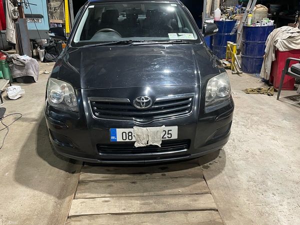 Toyota Avensis Hatchback, Diesel, 2008, Black