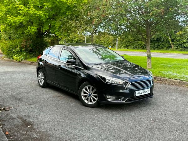 Ford Focus Hatchback, Diesel, 2017, Black