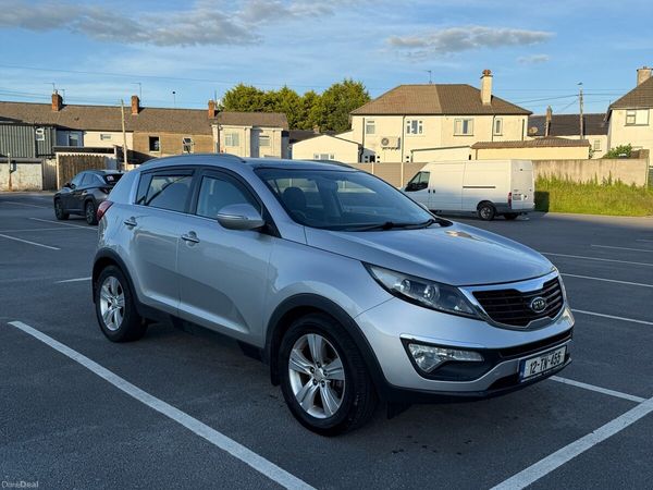 Kia Sportage SUV, Diesel, 2012, Silver