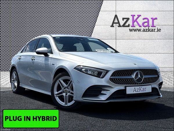 Mercedes-Benz A-Class Saloon, Petrol Plug-in Hybrid, 2020, Silver
