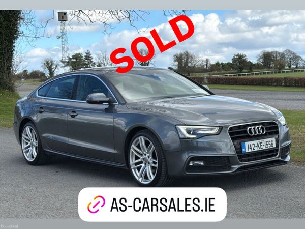 Audi A5 Hatchback, Diesel, 2014, Grey