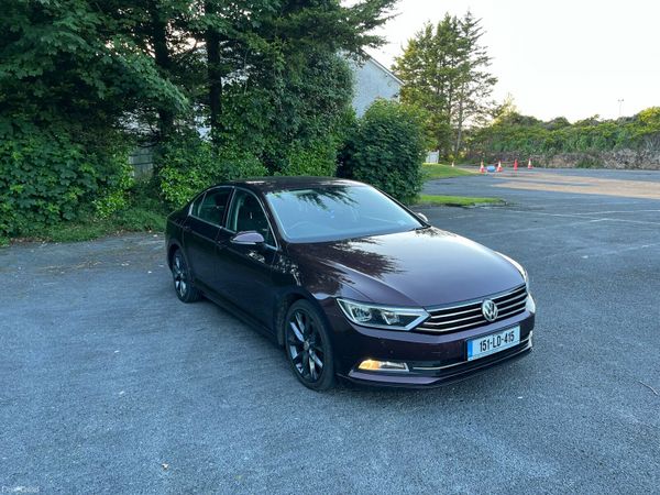 Volkswagen Passat Saloon, Diesel, 2015, Red