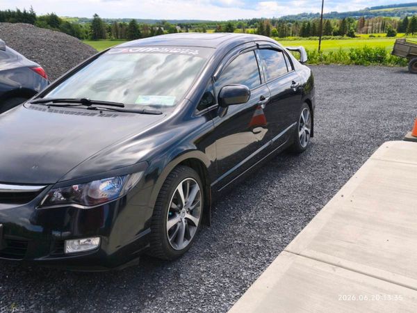 Honda Civic Saloon, Petrol, 2008, Black