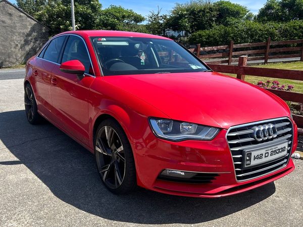 Audi A3 Saloon, Diesel, 2014, Red
