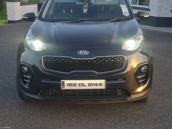 Kia Sportage SUV, Diesel, 2016, Black