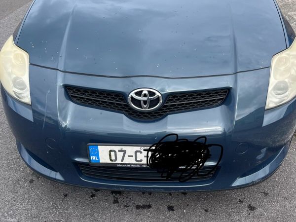 Toyota Auris Hatchback, Petrol, 2007, Blue