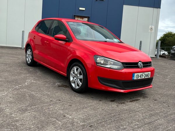 Volkswagen Polo Hatchback, Diesel, 2013, Red