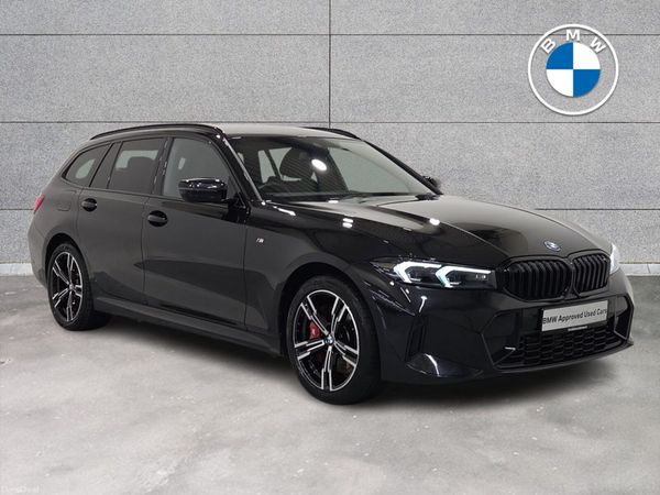 BMW 3-Series Estate, Petrol Plug-in Hybrid, 2025, Black