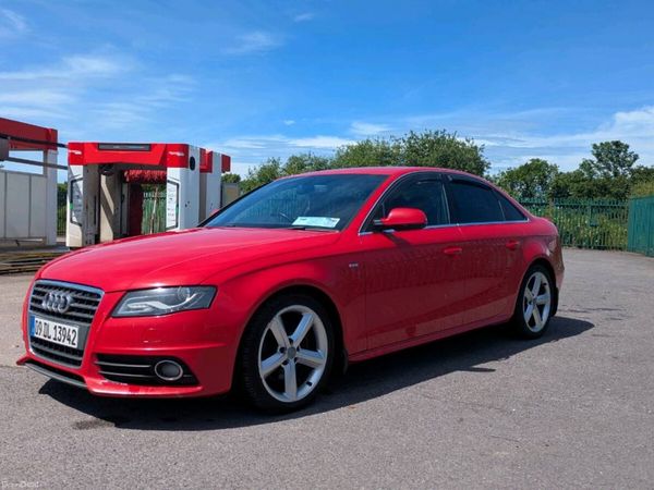 Audi A4 Saloon, Diesel, 2009, Red