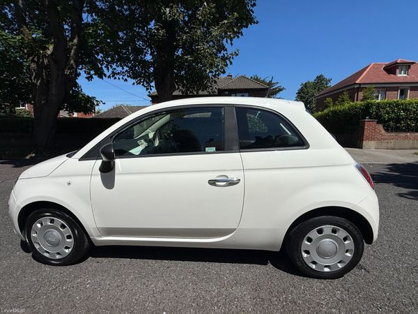 Fiat 500 Hatchback, Petrol, 2015, White