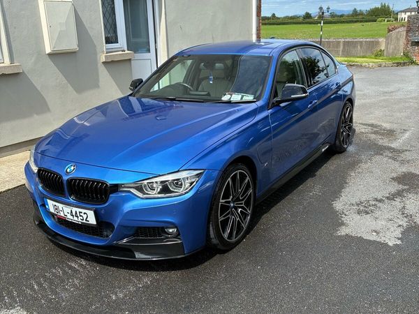 BMW 3-Series Saloon, Petrol Plug-in Hybrid, 2018, Blue