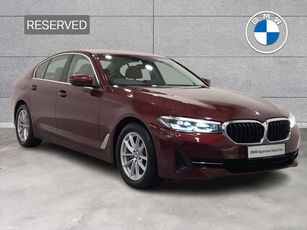 BMW 5-Series Saloon, Diesel, 2023, Red