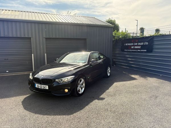BMW 4-Series Coupe, Diesel, 2016, Black