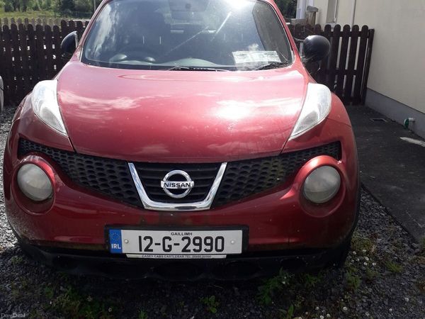 Nissan Juke SUV, Diesel, 2012, Red