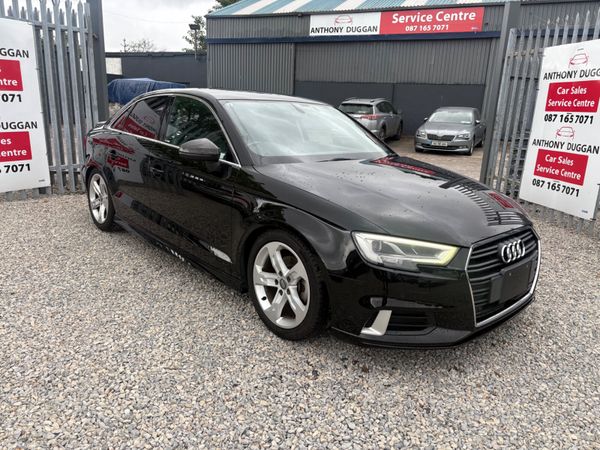 Audi A3 Saloon, Petrol, 2017, Black