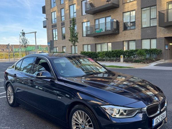 BMW 3-Series Saloon, Diesel, 2013, Blue