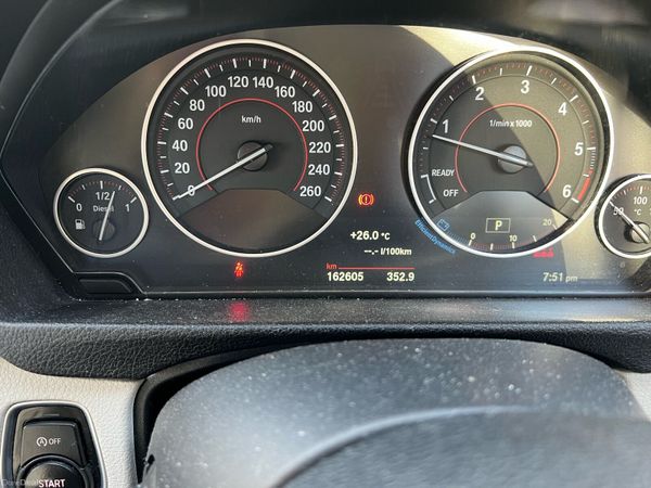 BMW 4-Series Saloon, Diesel, 2017, Orange