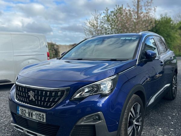 Peugeot 3008 Hatchback, Diesel, 2018, Blue