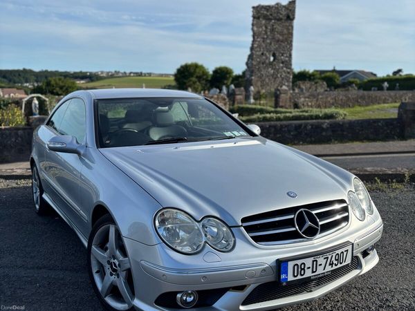 Mercedes-Benz CLK Coupe, Petrol, 2008, Silver