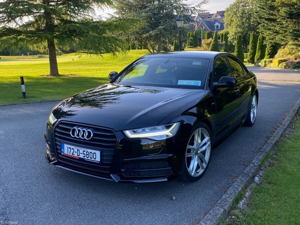 Audi A6 Saloon, Diesel, 2017, Black