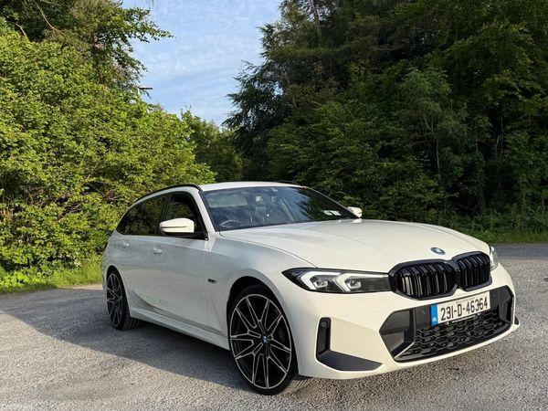 BMW 3-Series Estate, Petrol Plug-in Hybrid, 2023, White