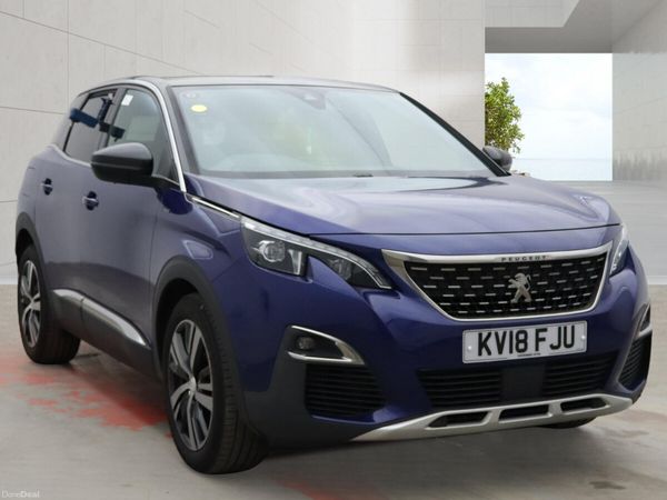 Peugeot 3008 SUV, Diesel, 2018, Blue